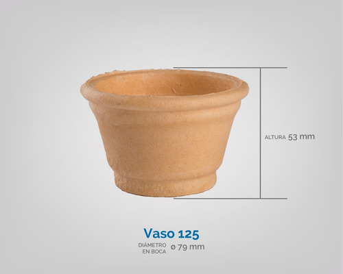 Imagen 3 de 10 de Taza A R De Pasta Nro 125 Para Helado 4 Cajas