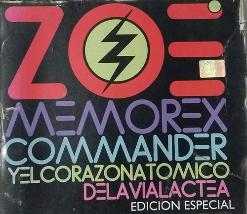 Cd Zoe + Memorex Commander + Edicion Especial ( Cd + Dvd )