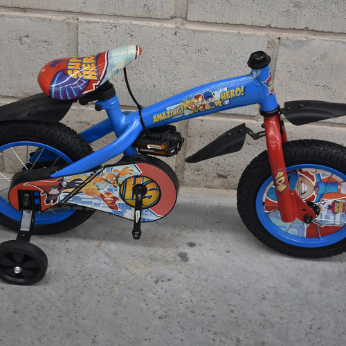 Bicicleta Veloci Usada Amazing Hero R12 Azul