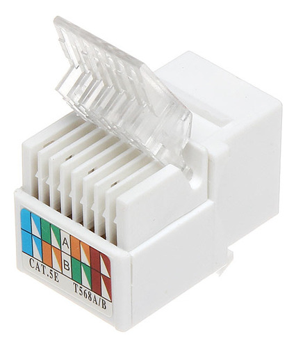 Jack Rj45 Keystone Ficha Conector Cat5e Utp Autocrimpeable Vt-power Scp74403