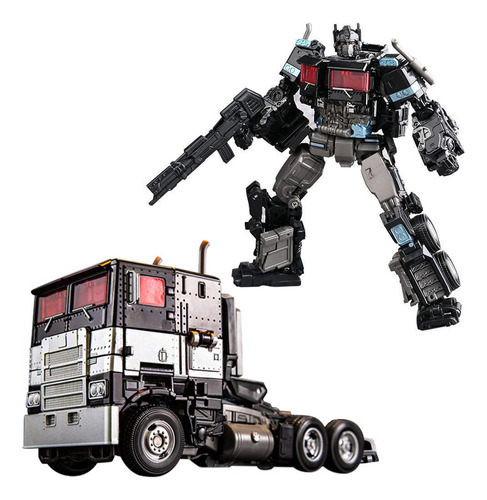 Transformers Truck Trailer Velho Escuro Miniatura Deformável