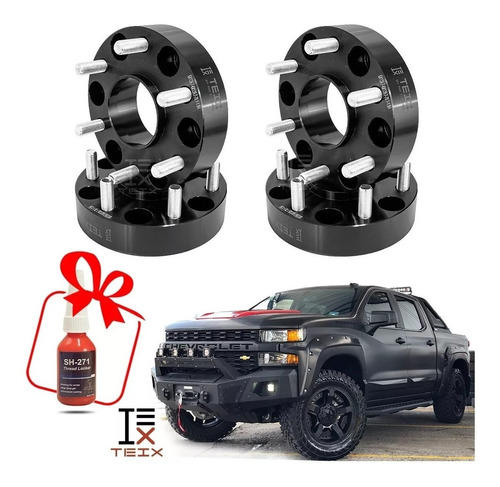 Kit Espaciadores Chevrolet Silverado Cheyenne 2000 1.5 4pzs