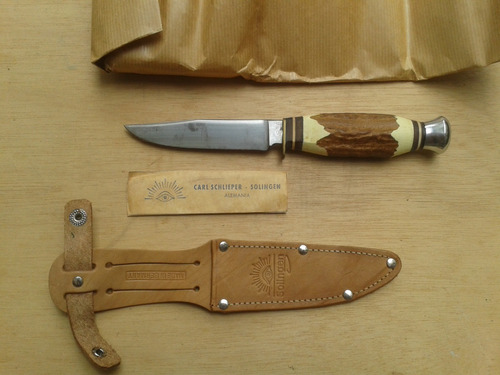 Cuchillo Vintage De Coleccion Carl Schlieper - Solingen