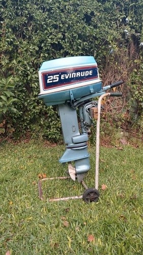 Evinrude 25 Hp Pata Corta Muy Bueno Uss Leer