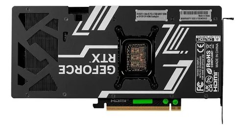 Placa De Vídeo Galax Nv Gf Rtx5070 Oc 2x 12gb Gddr7 192bits