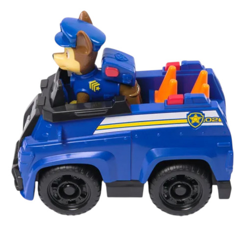 Paw Patrol Vehículo Con Personaje 16 Cm Chase