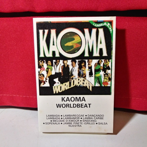 Kaoma World Beat Lambada Casete Brasil 1 Ed Exelente Sonido