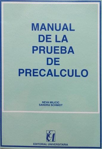 Manual De La Prueba De Precalculo