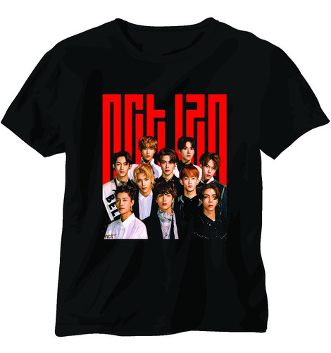 Polera Estampada Banda Nct 127 Concierto - Kpop - Dtf