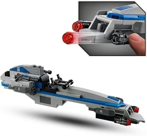 Imagen 10 de 12 de Lego® Star Wars - Soldados Clon De La Legión 501 (75280)
