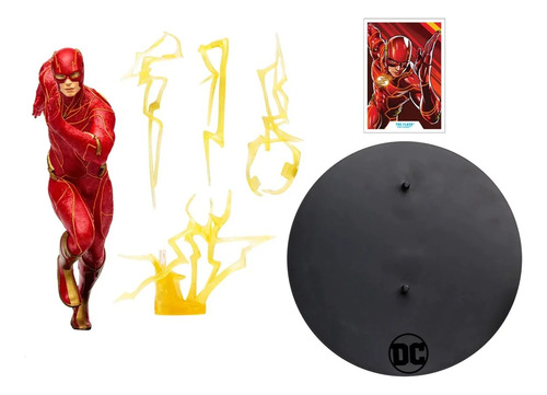 Mcfarlane Toys Dc Multiverse Flash Estatua The Flash Movie