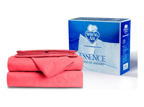 Jgo De Sabanas Spring Air Essence Queen Size Coral