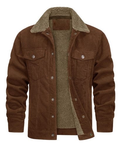 Chaqueta Felpa De Invierno Hombre Chaqueta Informal Holgada