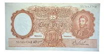 Comprar Billete 100 Pesos Moneda Nacional 1968 Bottero 2082 