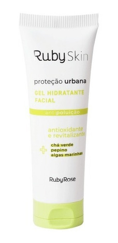 Imagem 2 de 10 de Gel Hidratante Facial Proteção Urbana Ruby Rose