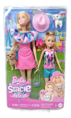 Barbie And Stacie Al Rescate Aventura De Hermanas - Muñeca (Usado)