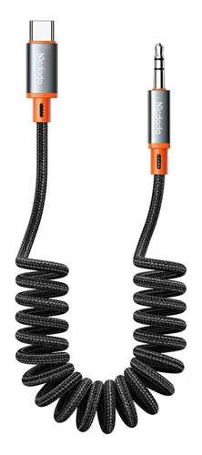 Cable De Audio Digital Retractil Tipo-c 1.8m De Uso Rudo