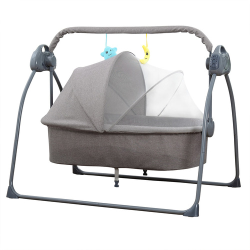 Cuna De Bebé Putybudy S-c901 Tipo Columpio Eléctrico