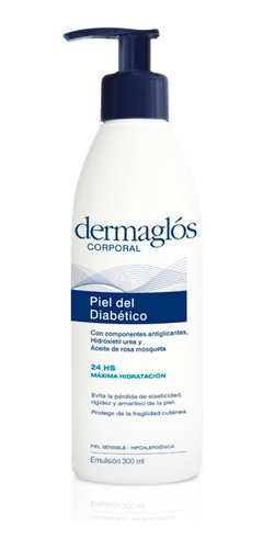 Dermaglos Piel Del Diabético Emul X 300ml Envío Gratis Caba 