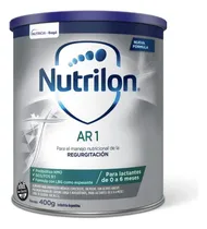Comprar Leche de fórmula en polvo sin TACC Nutricia Bagó Nutrilon A.R. en lata de 1 de 400g - 0 a 6 meses