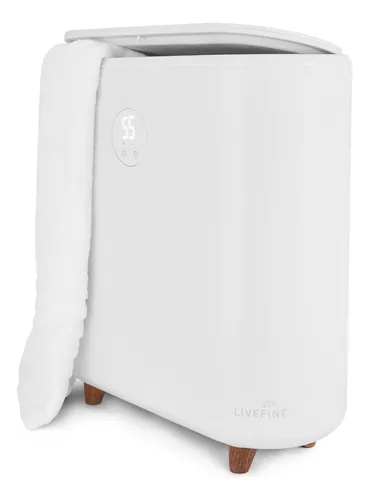 Live Fine Calentador de toallas | Calentador de lujo estilo cubo con  pantalla LED, temporizador ajustable, apagado automático | Se adapta a  toallas de