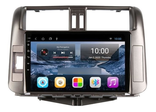 Radio Android 10.1 Toyota Prado Tx/l 2010-14 Wifi Gps 2x32g