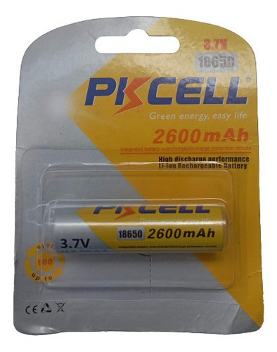 Pila Bateria 18650 3.7v 2600 Mah Recargable Marca Pixcell 