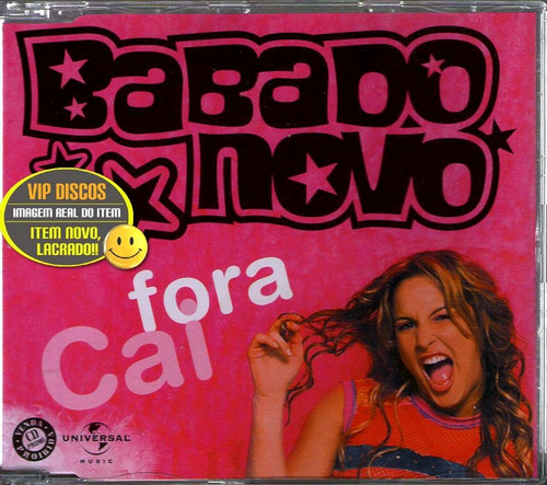 Cláudia Leitte E Babado Novo Cd Single Cai Fora Lacrado Raro