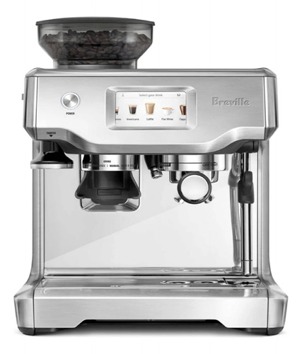 Breville Bes880bss Barista Touch Espresso Maker, Acero Inox.