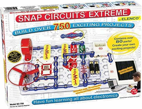 Circuitos Snap Extrema Sc-750 Electrónica De Exploración Kit