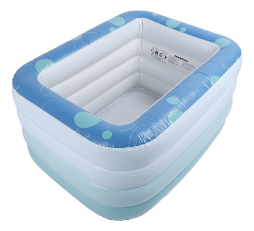 Piscina Inflable Rectangular Para Nadar, Pvc Engrosado, Pleg