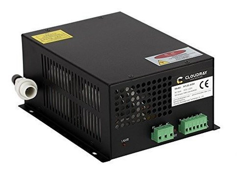 Cloudray 60w Co2 Laser Power Supply 110v Para Tubos Láser De