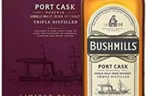Imagen 10 de 10 de Whisky Bushmills Port Cask Steamship 700ml En Estuche