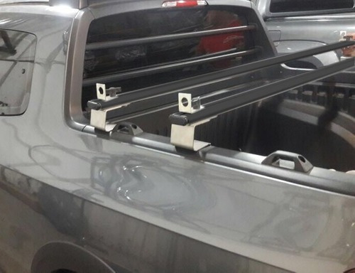 Barras Porta Equipaje Aluminio Para Caja Saveiro Strada Toro