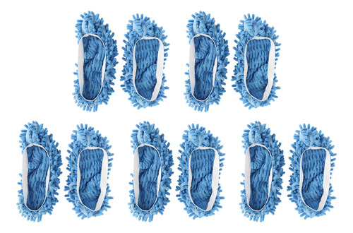 Zapatillas Azules Para Limpieza De Pisos, 10 Unidades, Pantu