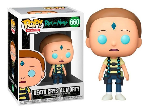 Funko Pop Animation Ricky And Morty Death Crystal Morty 660 