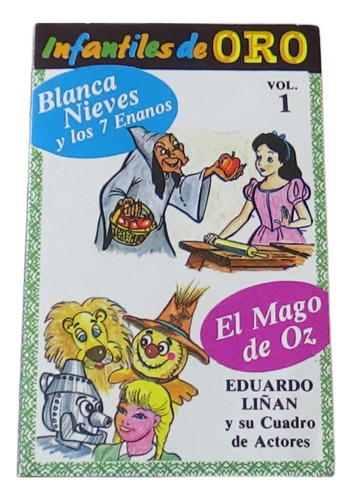 Blanca Nieves Infantiles De Oro Vol. 1 Tape Cassette 1989