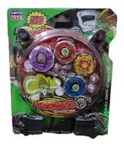 Comprar Beyblade Giroscópio Com Peão E Lançadores Com Luz Storm Gyro