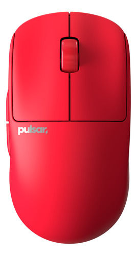 Mouse Gamer Pulsar X2v2 Mini Red Wireless Ultralight - 51g