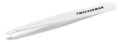 Pinça Tweezerman Moon Dust Slant Em Aço Inoxidável