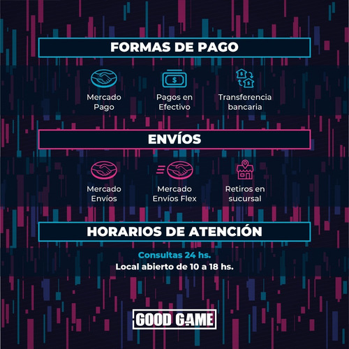 Imagen 7 de 7 de Auriculares Gamer Good Game Micrófono Ps4 Xbox Pc