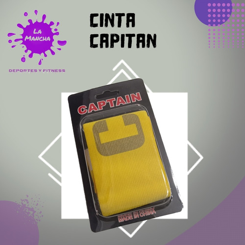 Imagen 3 de 8 de Cinta De Capitan Futbol Colores Surtidos Elastica Con Abrojo