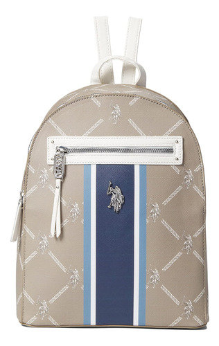 Ee. Uu. Assn De Polo. Mochila Signature Bronceado Talla