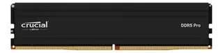 MEMORIA DDR5 48GB 5600MHZ CRUCIAL PRO BLACK CL46