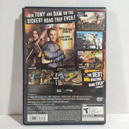 Tony Hawk's Underground 2 Original Ps2 (Usado)