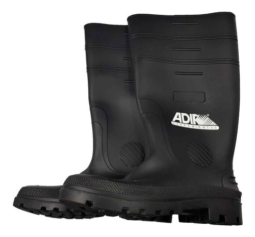 Bota De Hule Negra Jardinera #26 559 Adir