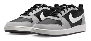 Tenis Para Hombre Nike Court Borough Low Gris