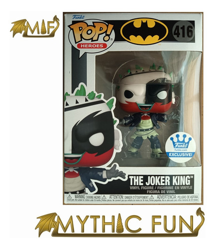Funko Pop Batman - The Joker King 416 (Usado)