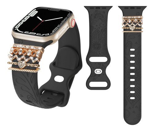 Skylet Bandas Grabadas Compatible Para Apple Watch Band 42mm