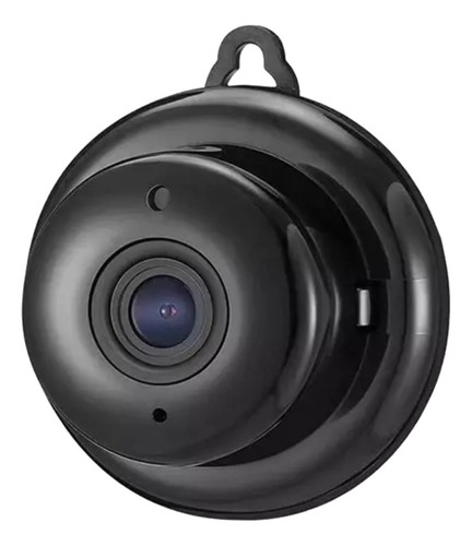 Mini Cámara Espía Oculta Wifi Full Hd Ios Android 6cm V380pr Color Negro